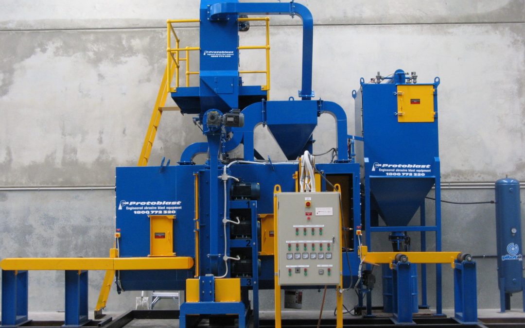 Protoblast Section Blast Machine: Enhancing Efficiency in Steel Section Production